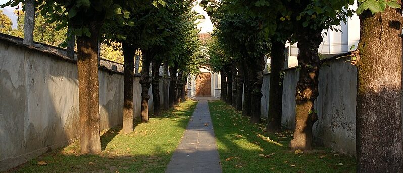 Le jardin du Collegio Papio date du 16e siècle | © DR