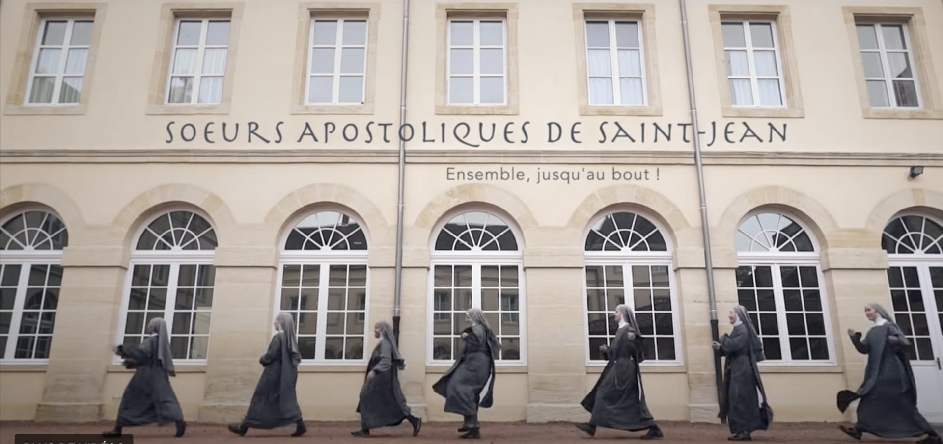 La vidéo décalée des sœurs apostoliques de Saint-Jean (Saône-et-Loire) a fait le buzz et leur a permis de récolter plus de 183'000 francs. | ©Youtube, capture d'écran  