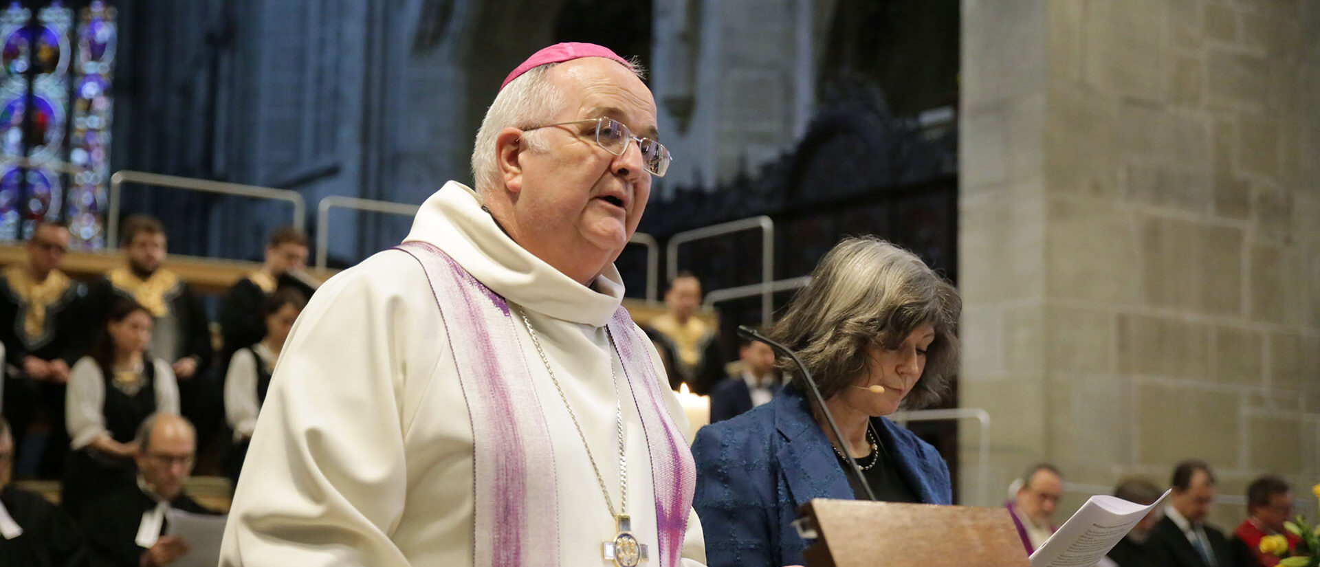 Mgr Denis Theurillat a été pendant plus de vingt ans évêque auxiliaire de Bâle  | © Bernard Hallet