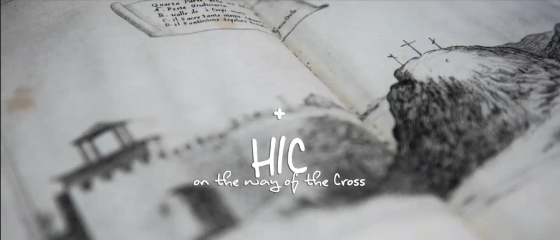 "Hic (ici), sur le chemin de la Croix", le projet de la Custodie de Terre Sainte pour vivre virtuellement le Carême | capture d'écran Facebook