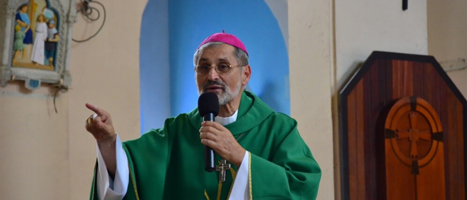 Pour Mgr Emmanuel Lafont, évêque de Cayenne, en Guyane française, l’exhortation synodale Querida Amazonia était prophétique concernant l'environnement  | © Synod.va