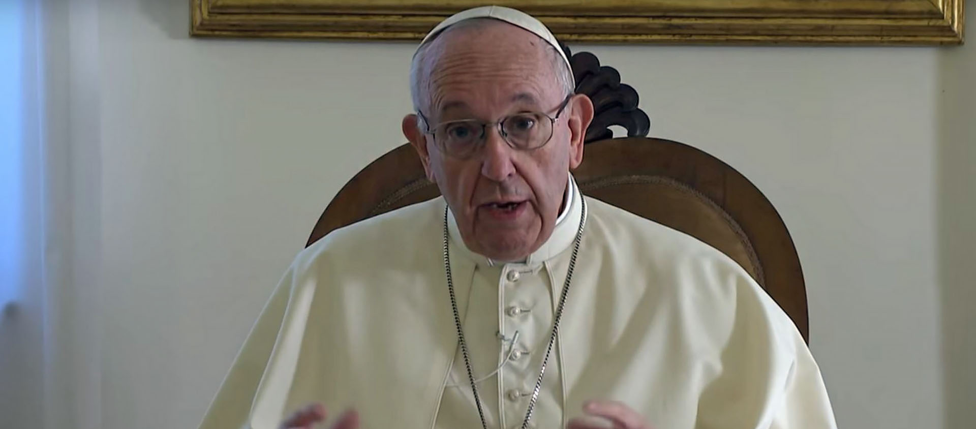 Le pape a plaidé pour une "économie du soin", dans une vidéo de neuf minutes | Vatican Media