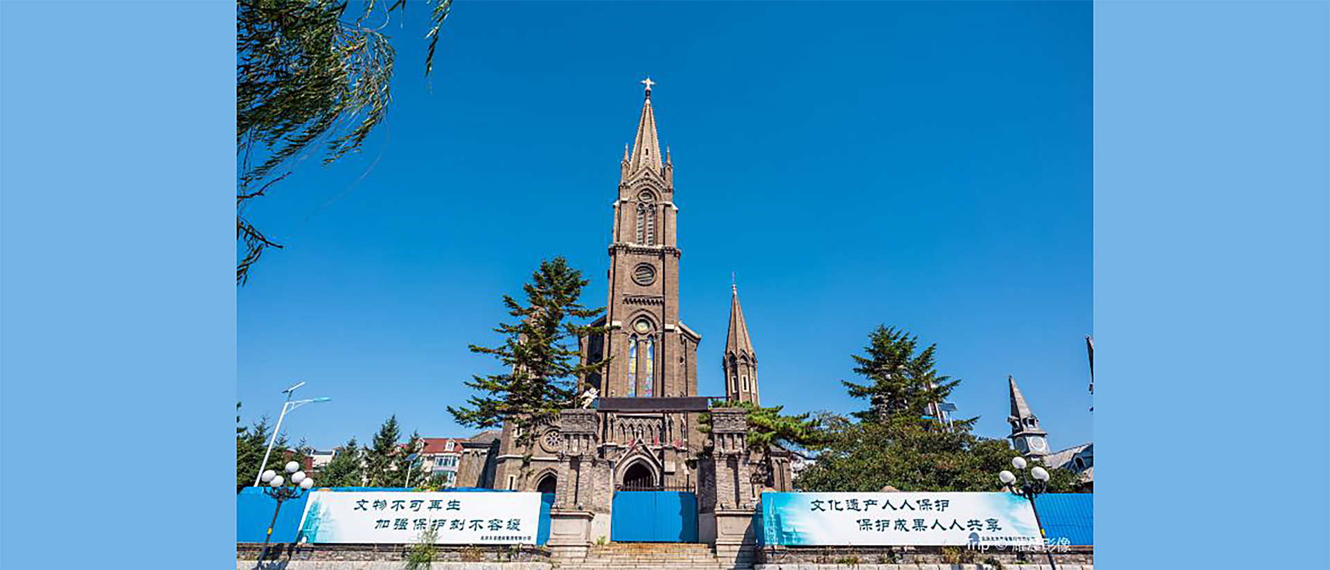 La cathédrale de Siping, nord-est de Pékin, où siégeait clandestinement Mgr André Han Jingtao depuis 1986 | trip.com