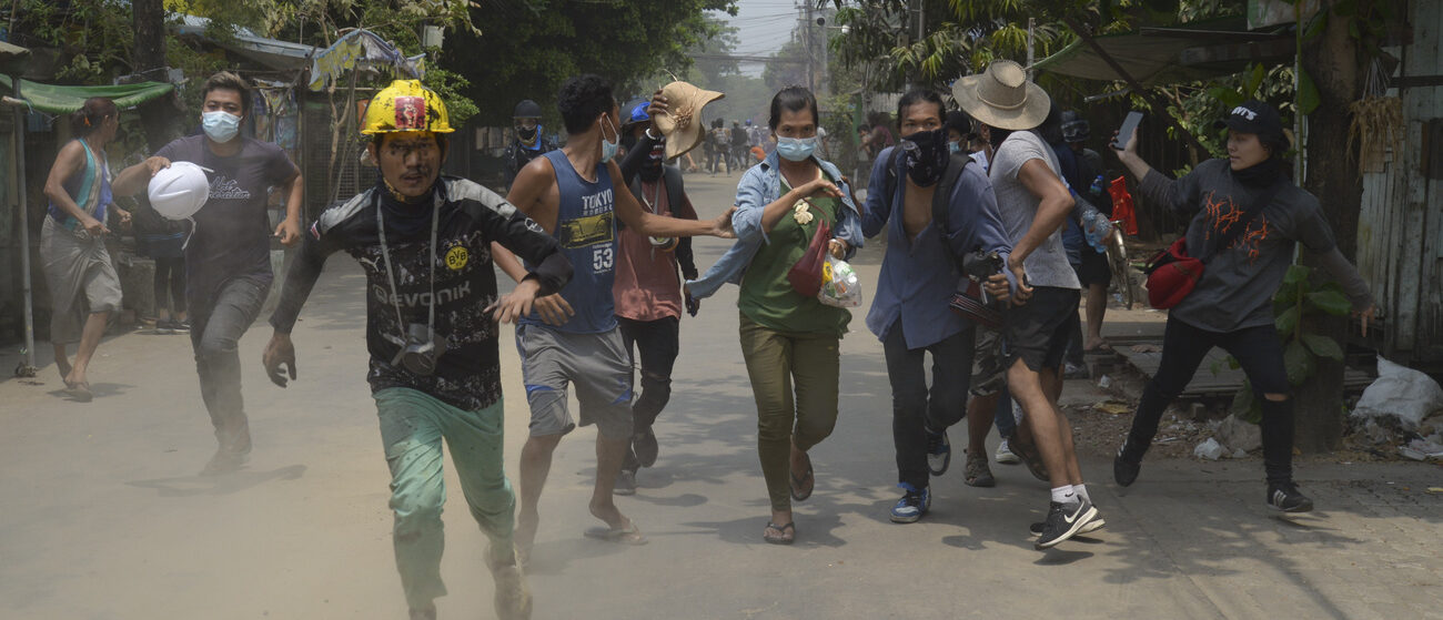La répression s'intensifie en Birmanie | © AP Photo/Keystone