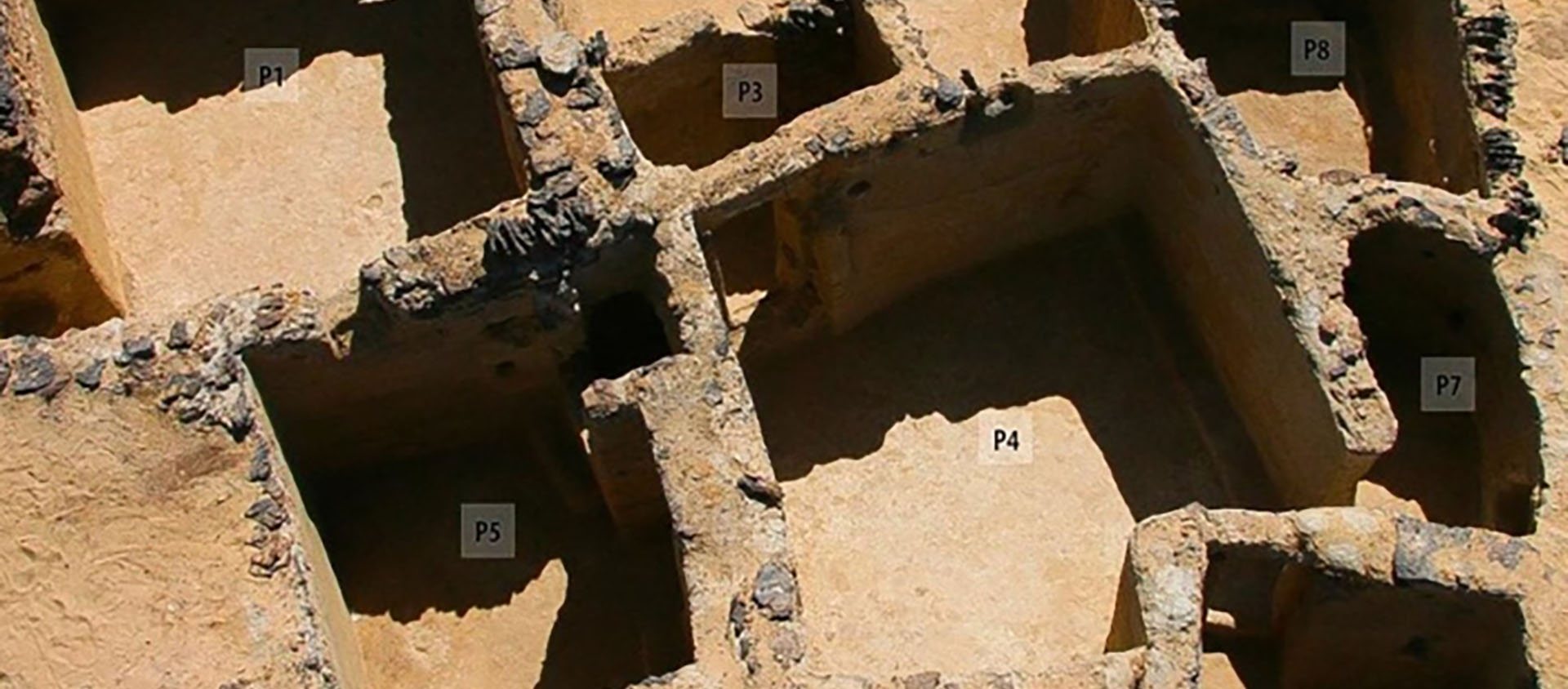 Anciennes structures chrétiennes sur le site de Tal Ganoub Qasr Al Agouz, dans le désert occidental de l'Egypte | © Ministère égyptien des Antiquités 