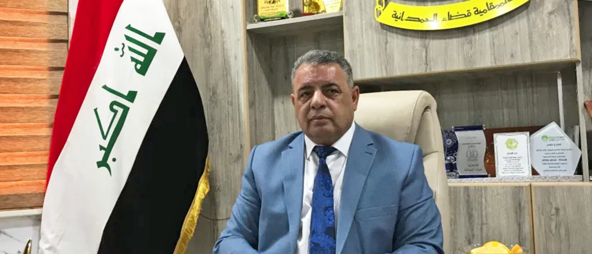 Isam Daaboul, le maire de Qaraqosh, Irak | © Hugues Lefevre –  I.MEDIA 