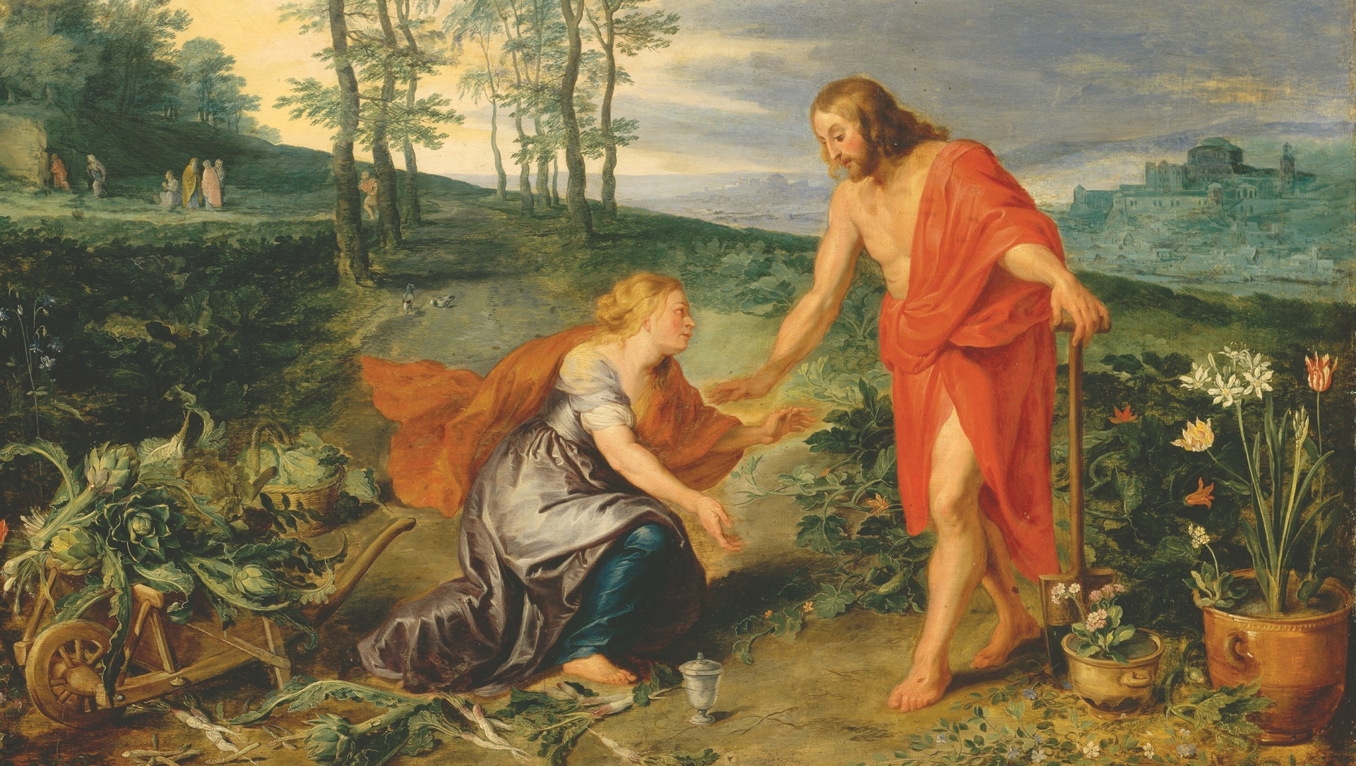 Marie-Madeleine est la première à rencontrer Jésus ressuscité | Pierre-Paul Rubens 1620  Kunsthalle Bremen