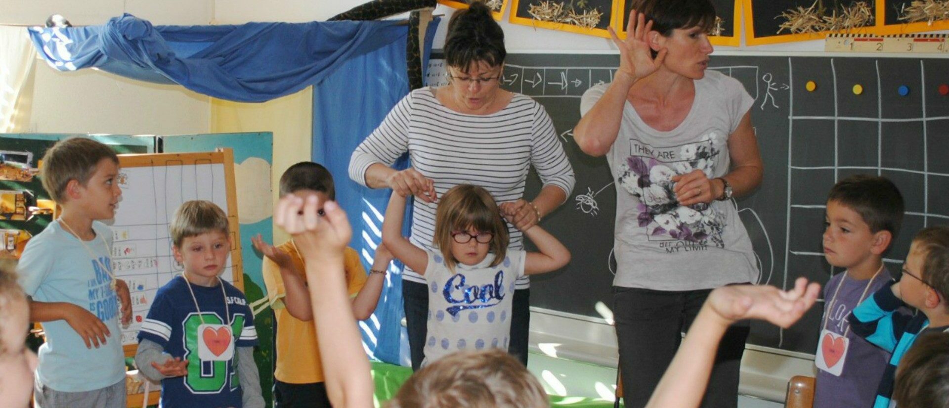 Un certain nombre d'activités catéchétiques sont données de manière oecuménique dans le canton de Fribourg (ici à La Roche) | © Raphaël Zbinden