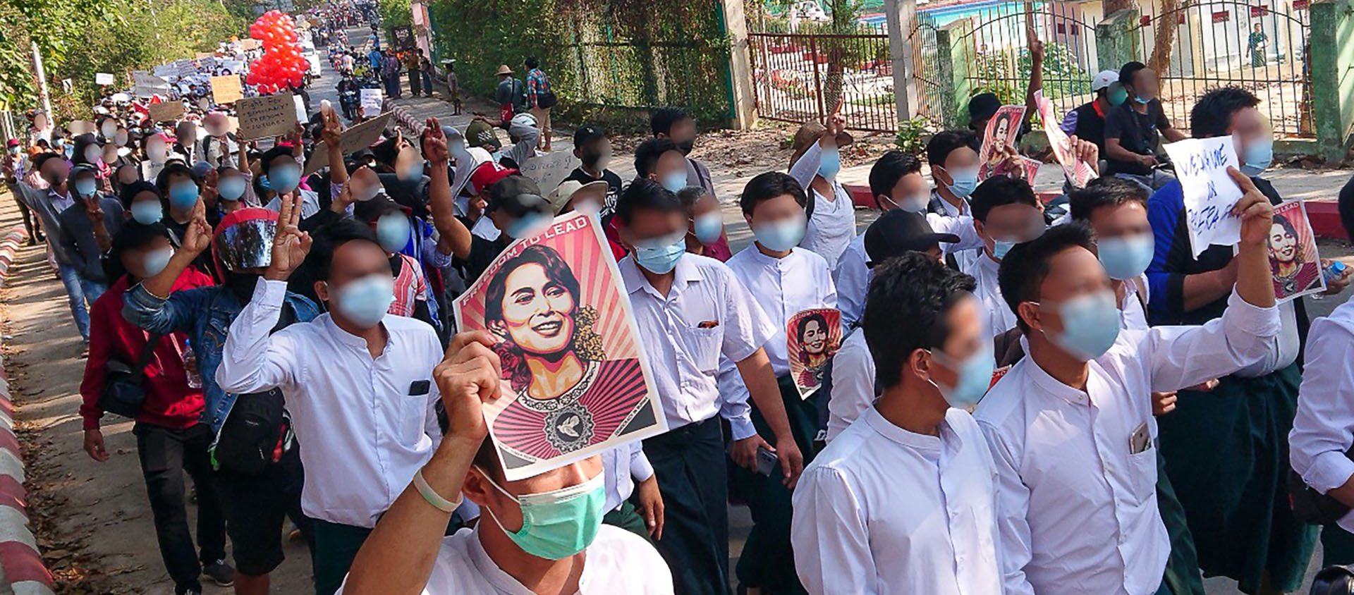 Les manifestations ont été sévèrement réprimées par l'armée birmane qui a effectué des raids dans de nombreux temples et églises | © Eglise d'Asie