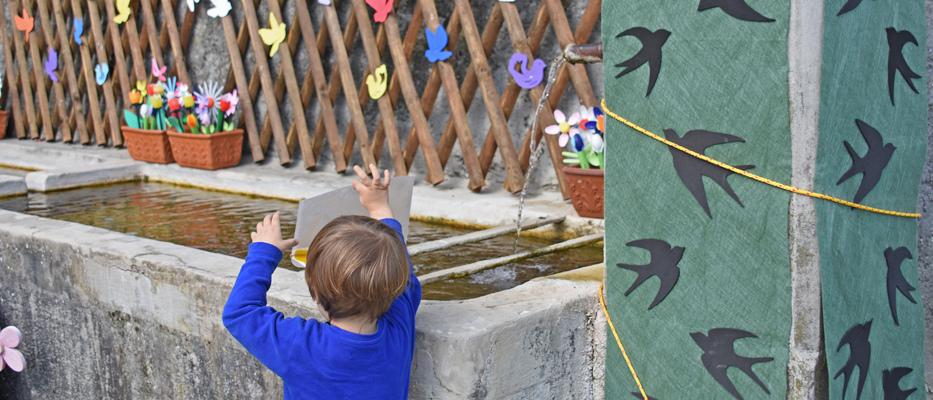 Fontaines Pascales dans le Vully: faire découvrir aux enfants un mot mystère sur le thème de Pâques | © Grégory Roth
