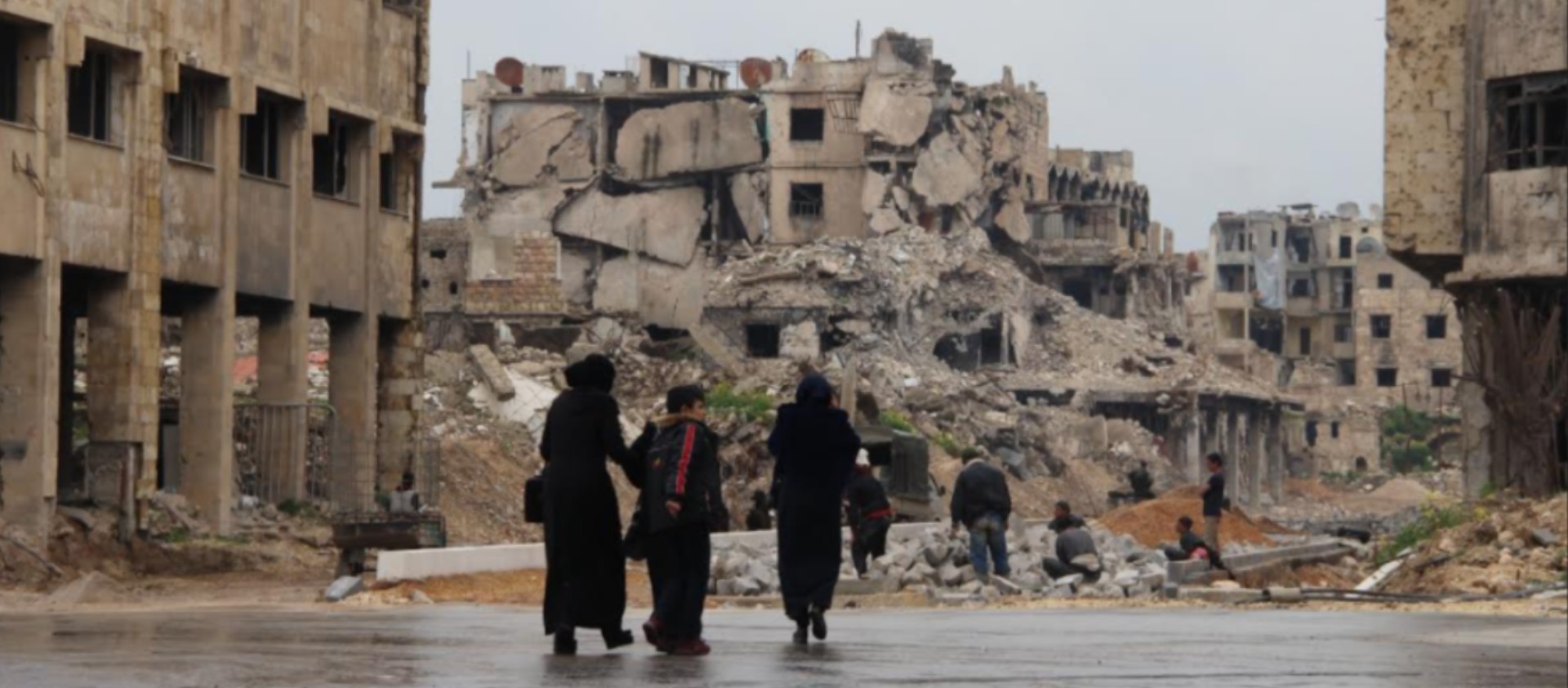 L'embargo international sur la Syrie frappe la population civile Dans les ruines d'Alep | © ACN