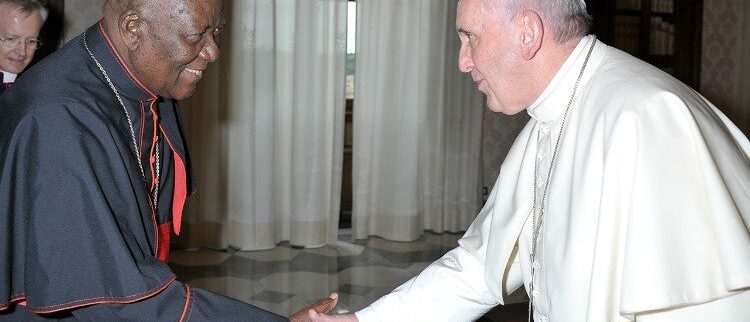 Le pape a rendu hommage au cardinal Christian Tumi, un prélat engagé pour la démocratie et les droits humains | © Vatican Media