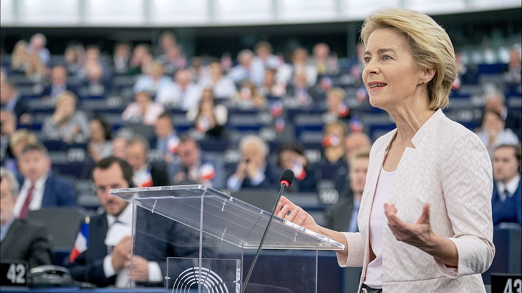 Ursula von der Leyen  sera l'hôte du pape François, samedi 22 mai au Vatican | © CC-BY-4.0: © European Union 2019 – Source: EP 