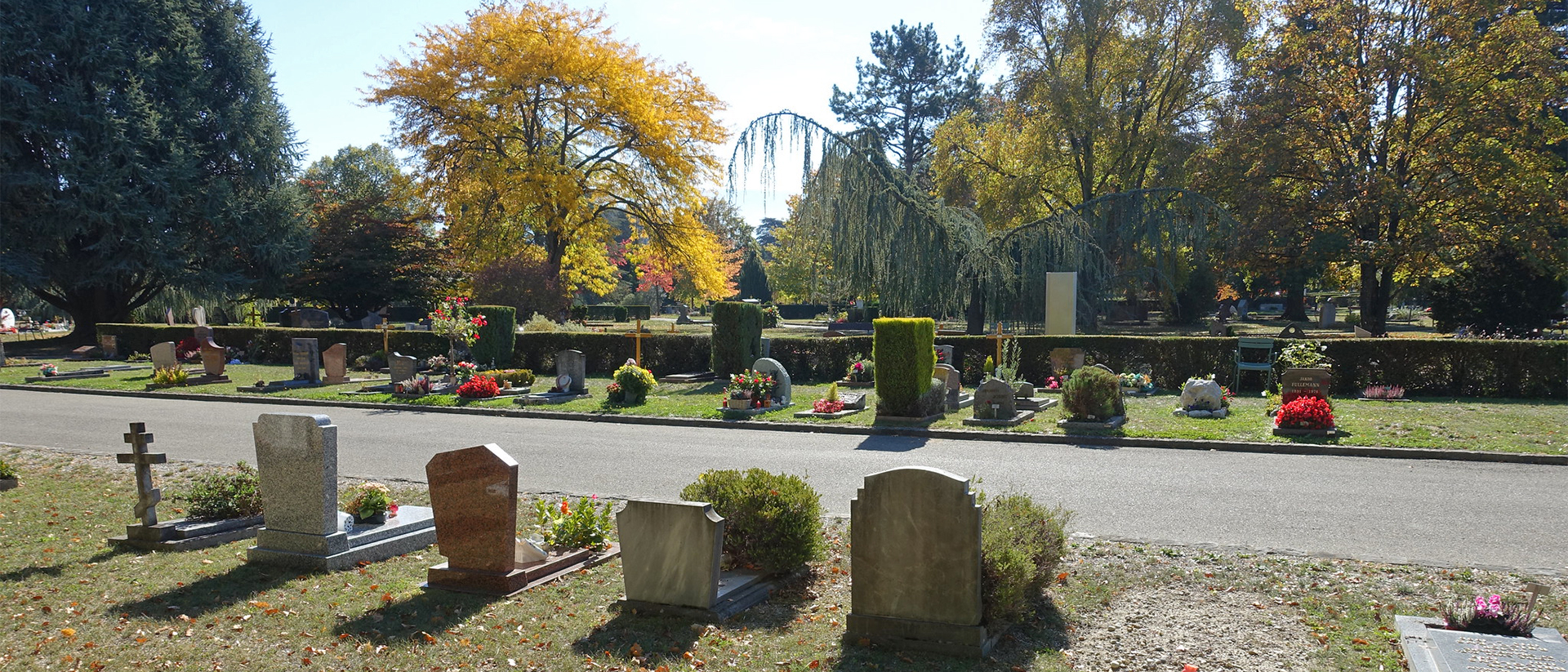 Suisse: un prêtre se marie avant de mourir Cimetiere-saint-georges-geneve