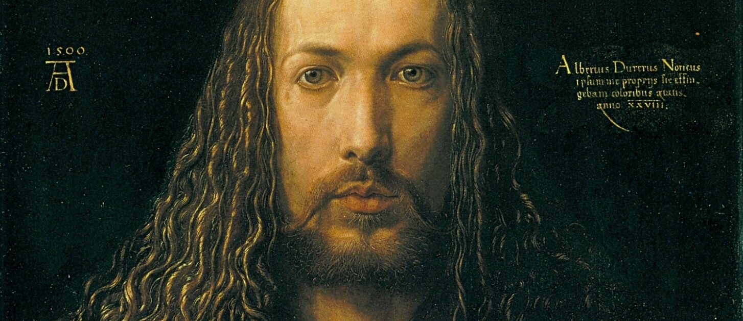 Dans son autoportrait réalisé en 1500, Dürer apparaît sous des traits christiques 