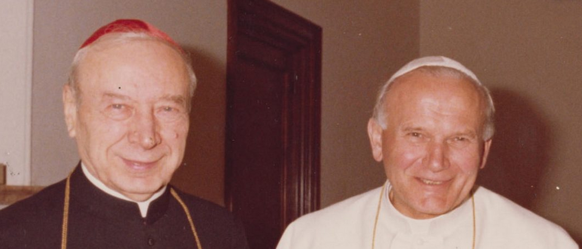 Le cardinal polonais Stefan Wyszynski, ici avec le pape Jean Paul II, a été béatifié à Varsovie le 12 septembre 2021  | ©  Vatican Media