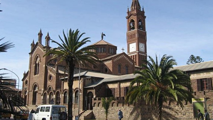 L'église Notre-Dame du Rosaire à Asmara | wikimedia commons KH CC-BY-2.0