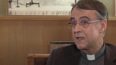 Mgr Philippe Bordeyne a été nommé administrateur des Pieux établissements français à Rome | capture d'écran youtube