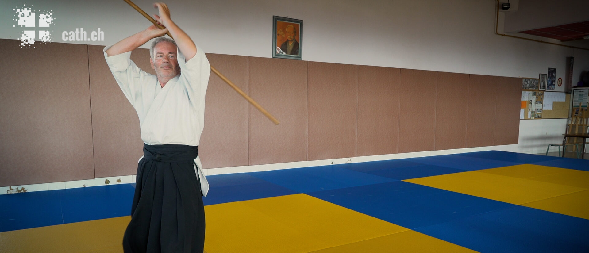 François Allimann trouve un apaisement dans la pratique de l'Aïkido | © Christine Mo Costabella