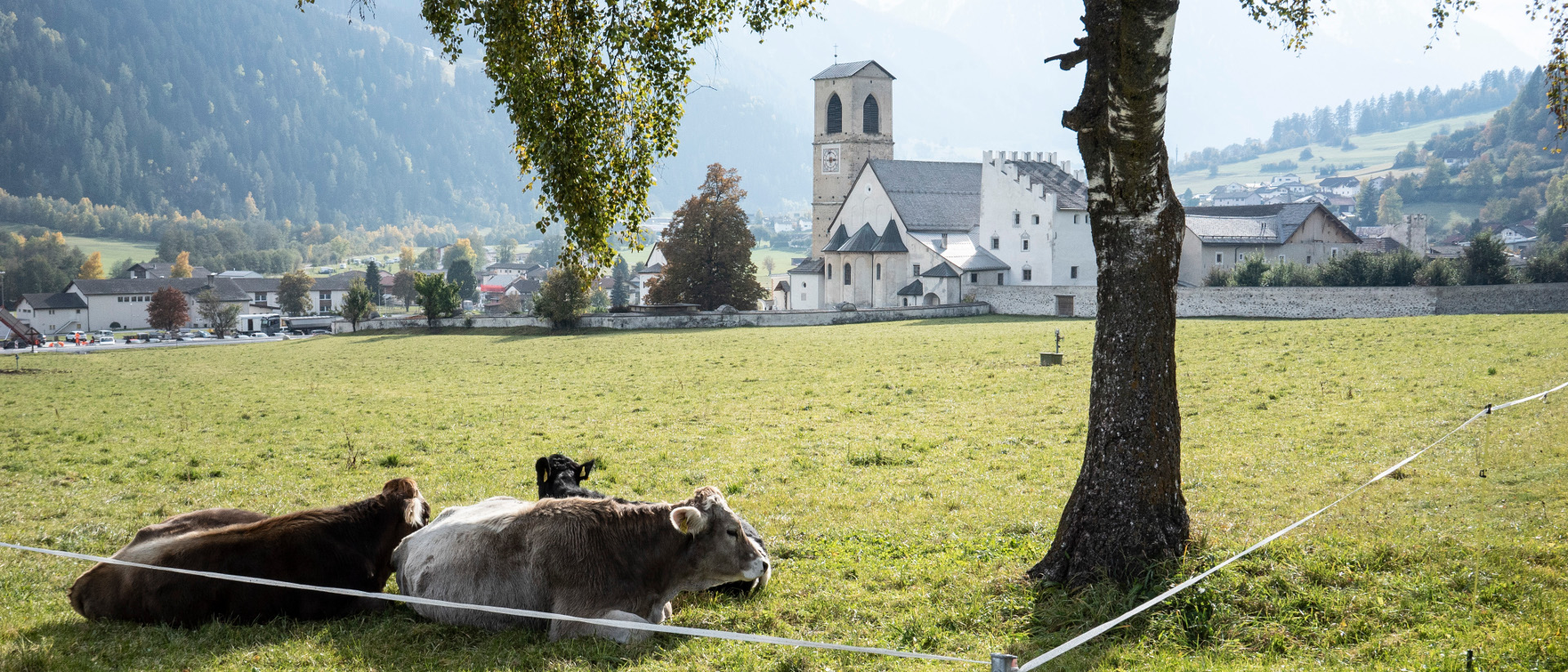 Le couvent bénédictin St. Johann dans le Val Müstair (GR) est inscrit au patrimoine de l'UNESCO | © Vera Rutimann