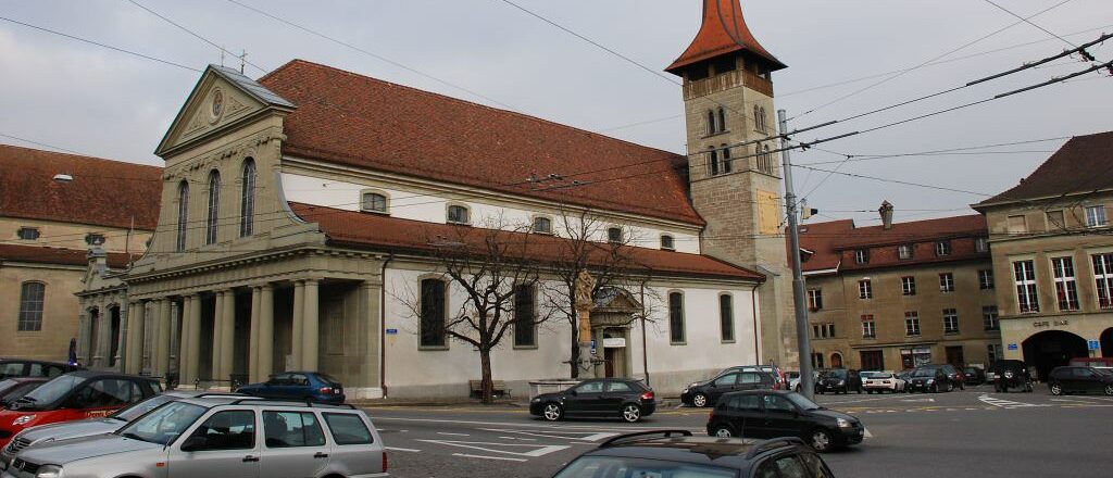 La basilique Notre Dame, à Fribourg, est desservie par la FSSP | Maurice Page