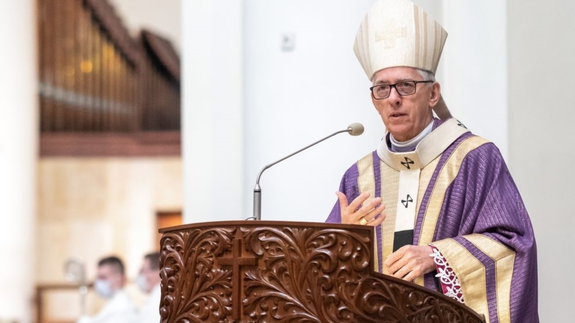 Mgr Wiktor Skworc, archevêque de Katowice | ©Andrzej Grygiel/PAP