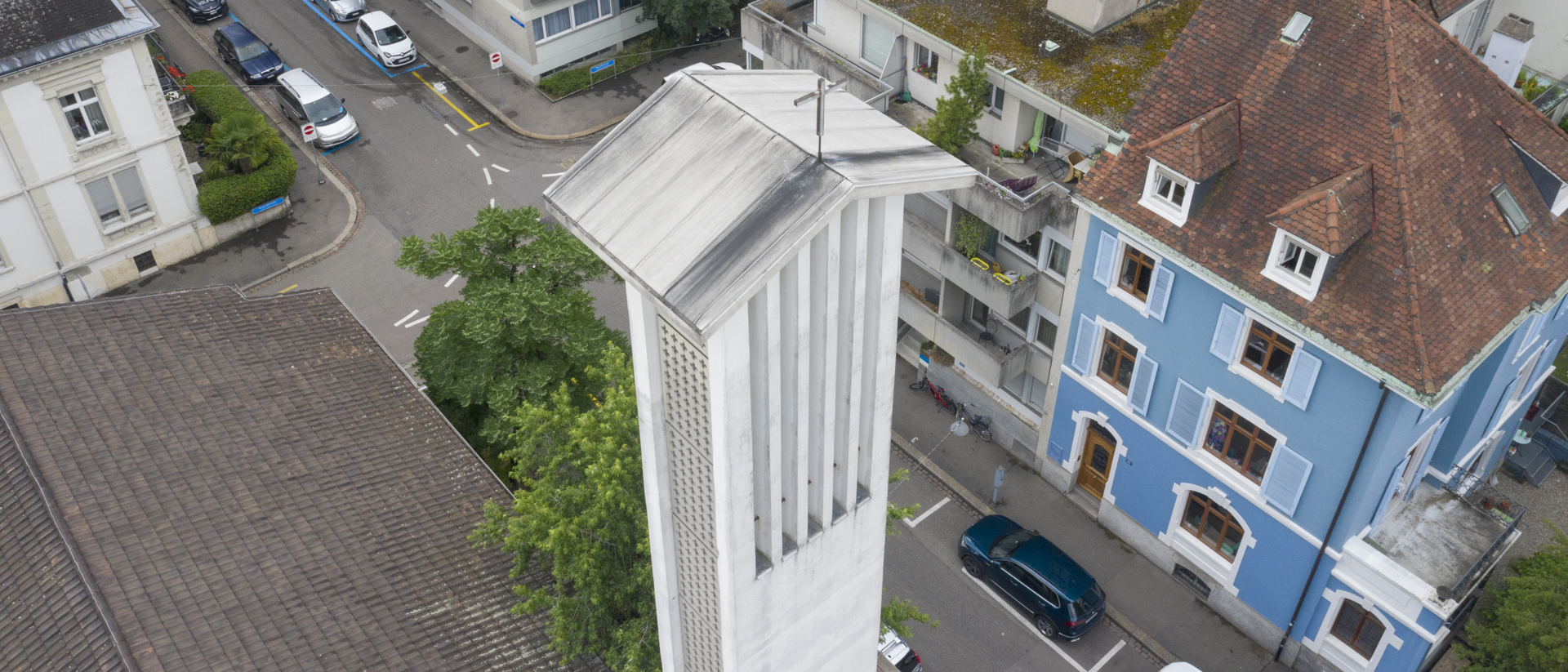 La tour délabrée de l'église du Sacré-Coeur de Bâle sera démolie | © Ueli Abt kath.ch 