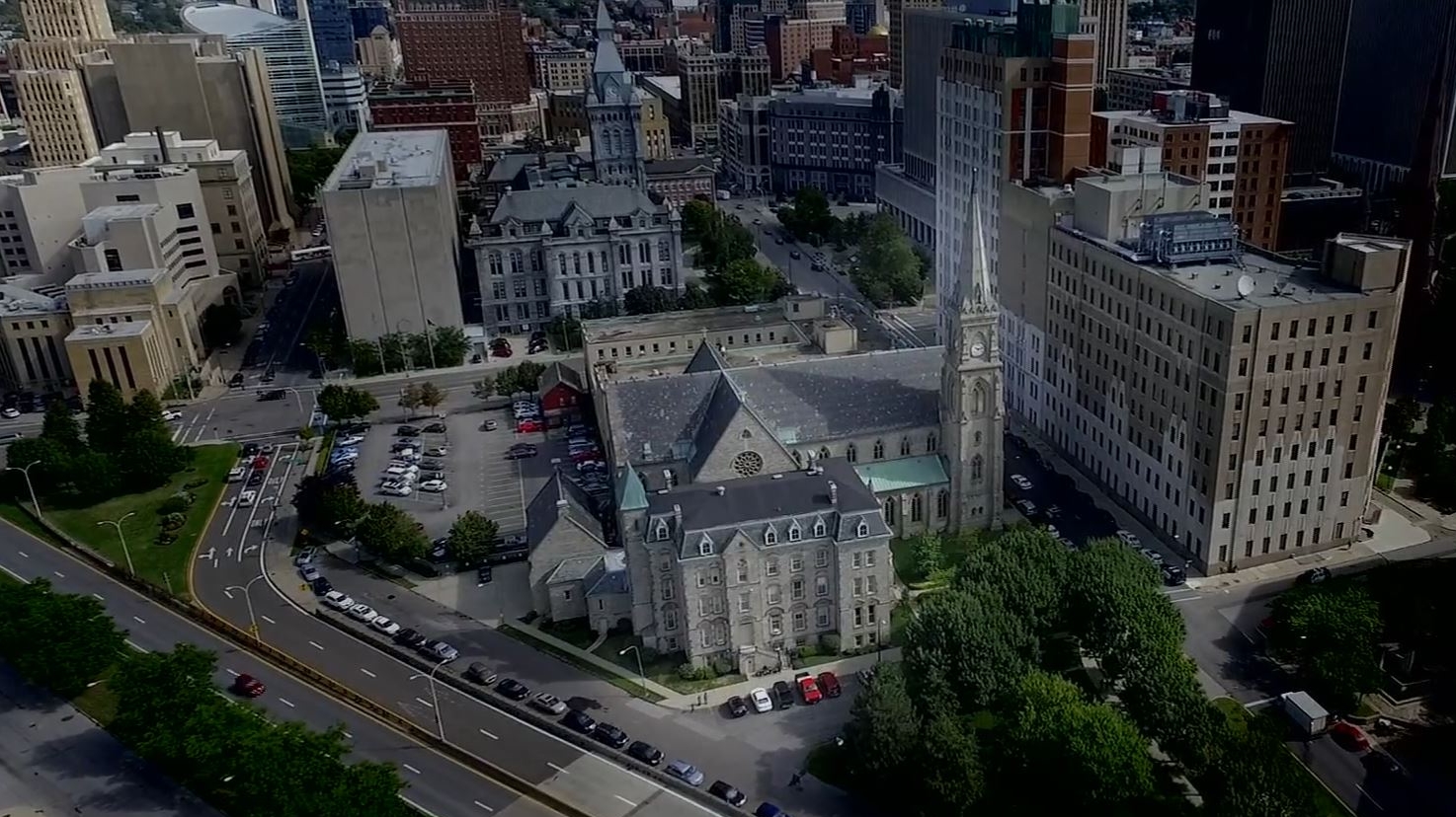 La cathédrale St-Jospeh de Buffalo, dans l'Etat de New York | capture d'écran youtube
