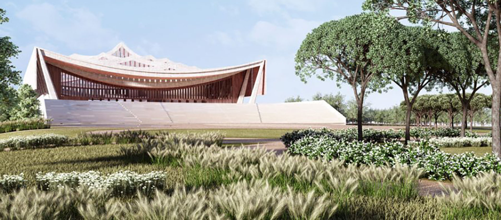 Projet d'architecte de la future cathédrale du Ghana |  DR