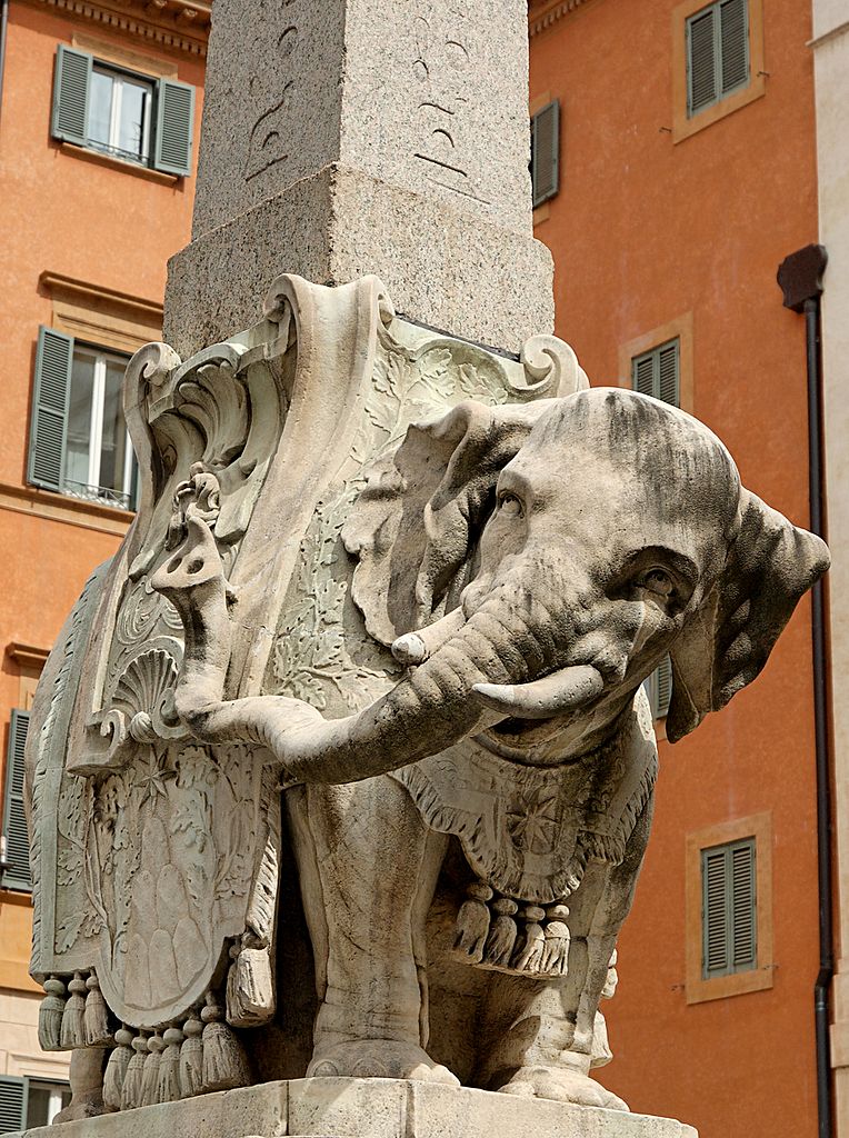 L'éléphnat est sculpté par | © Jastroe/Wikipedia