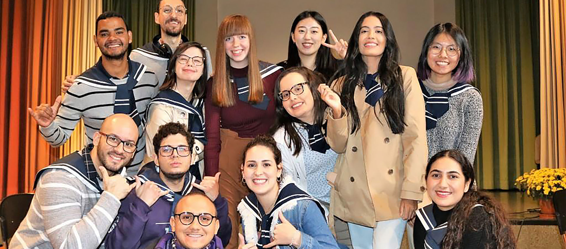 Les jeunes ont achevé dix mois de formation au centre des focolari de Montet (FR) | © Focolari