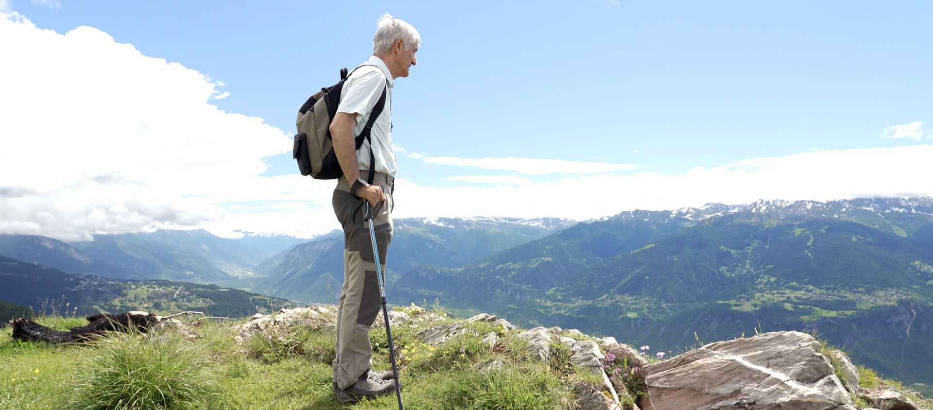 "Pour moi, la montagne est un lieu source" | © Pierre Pistoletti