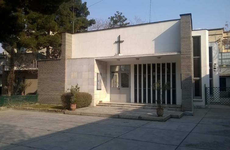La chapelle de la mission italienne où le Père Gianni Scalese célébrait la messe avant l'arrivée des Talibans | DR