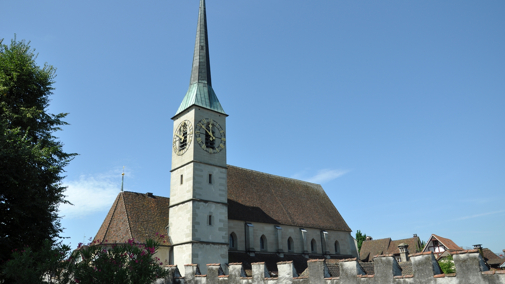Zoug, l'église catholique St-Oswald | wikimedia commons Schulerst CC-BY-SA-2.0