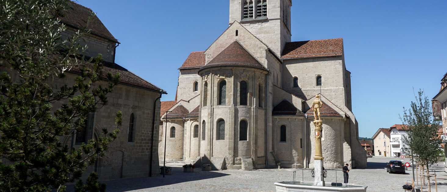 L'abbatiale de Payerne est devenue un espace muséal en 2020 | © Maurice Page