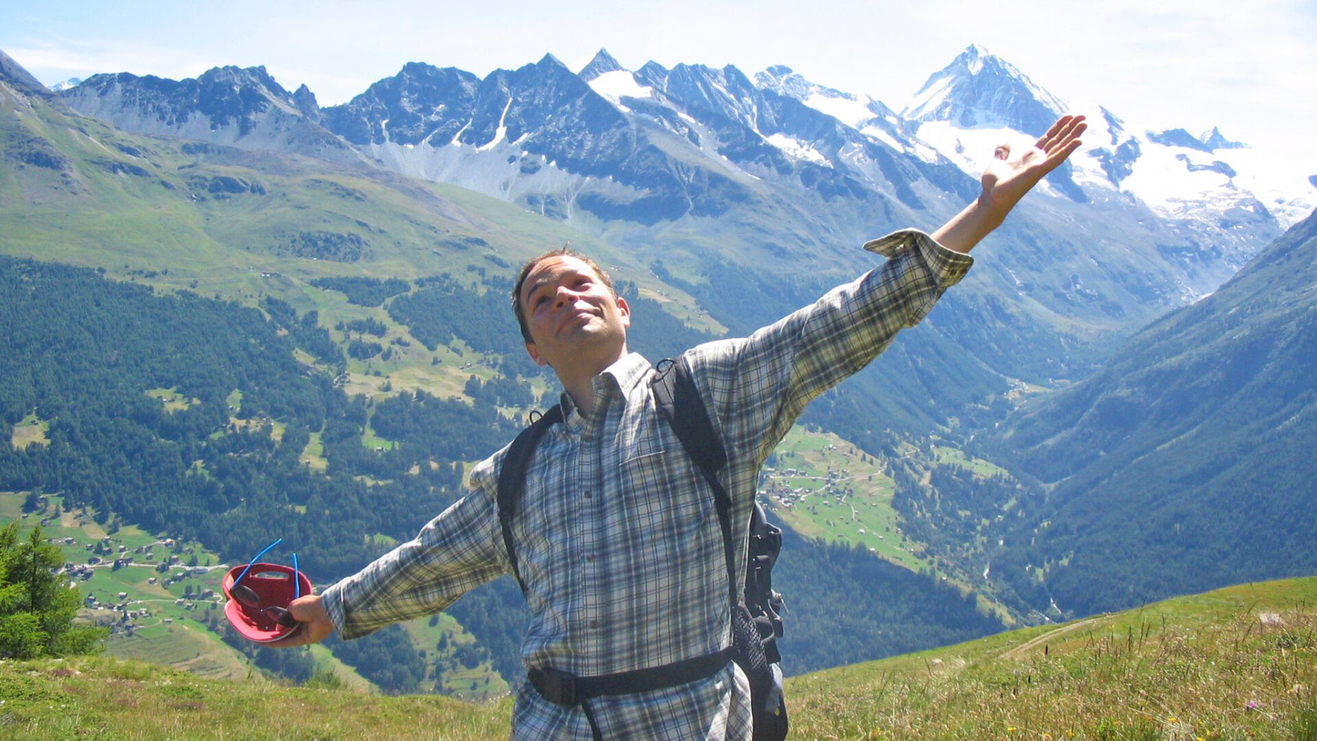 Passionné de randonnées, Michaël Curti avait disparu le 13 mars 2021 dans le Val d'Anniviers (VS) | © Famille Curti
