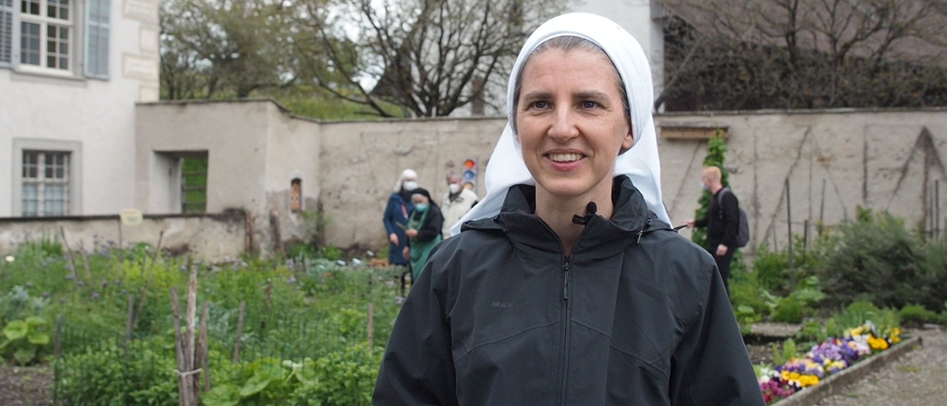 La novice Judith Samson a eu l'idée du jardin "Laudato si'" | © Ueli Abt