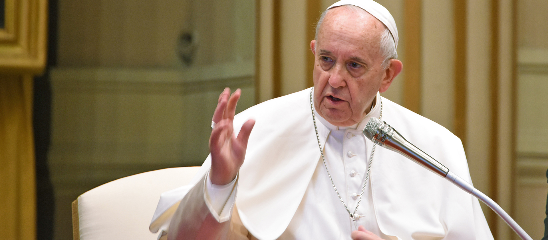 Le pape François redit son refus de la puissance qui cherche à dominer | © Grégory Roth