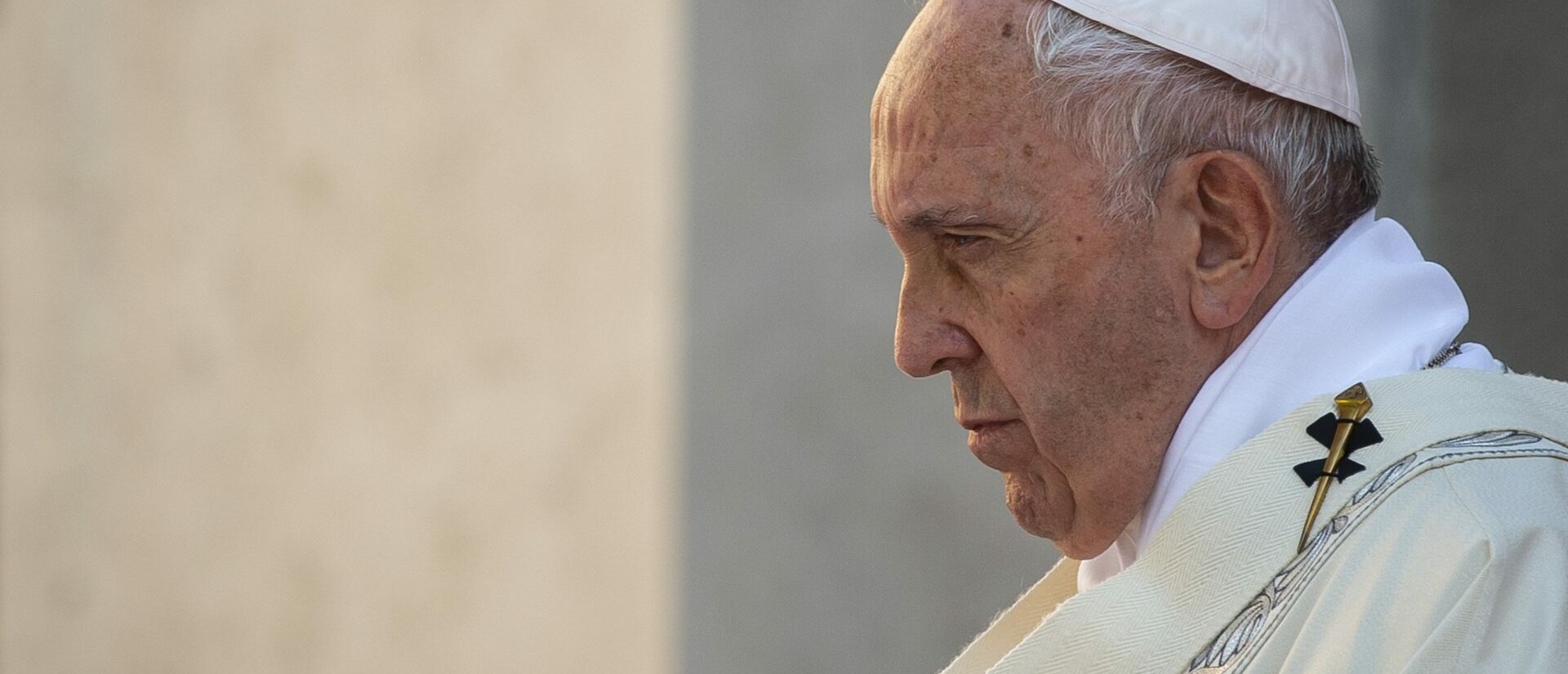 "Rien ne peut justifier la vente d'armes", insiste le pape François | © A. Mékary/I.-Média