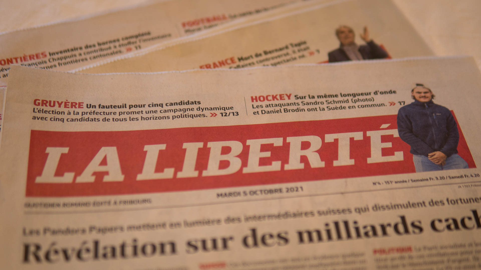 Le quotidien fribourgeois 'La Liberté' a 150 ans | © Maurice Page