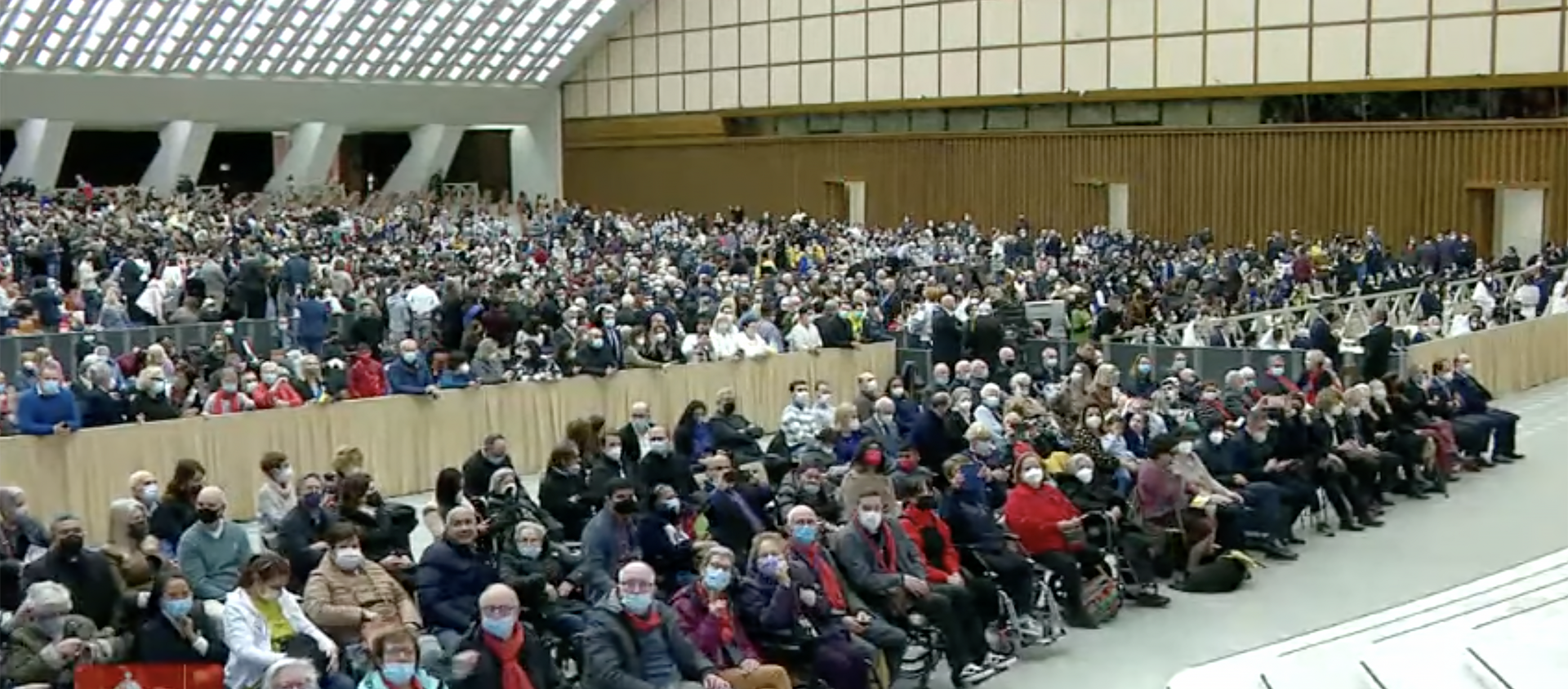 Les pèlerins sont à nouveau très nombreux à assister à l'audience générale | © Vatican Media