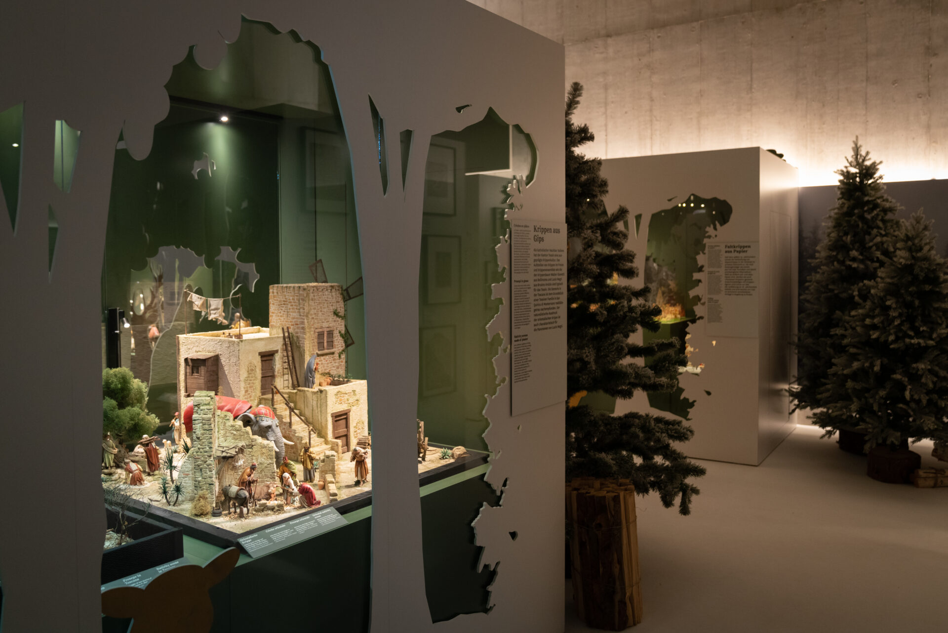 La crèche de Lucio Negri exposée au Musée national de Zurich jusqu'au 9 janvier 2022.  | © catt.ch