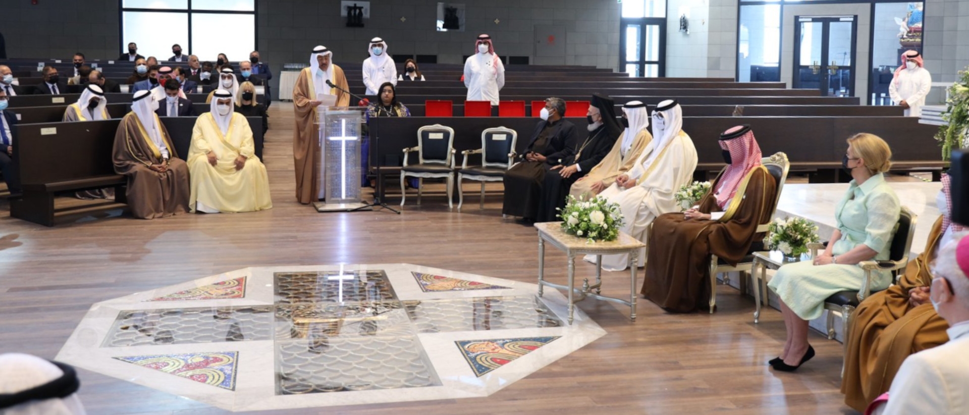 Inauguration de la cathédrale catholique Notre-Dame d'Arabie à Bahreïn, le 9 décembre 2021 | DR