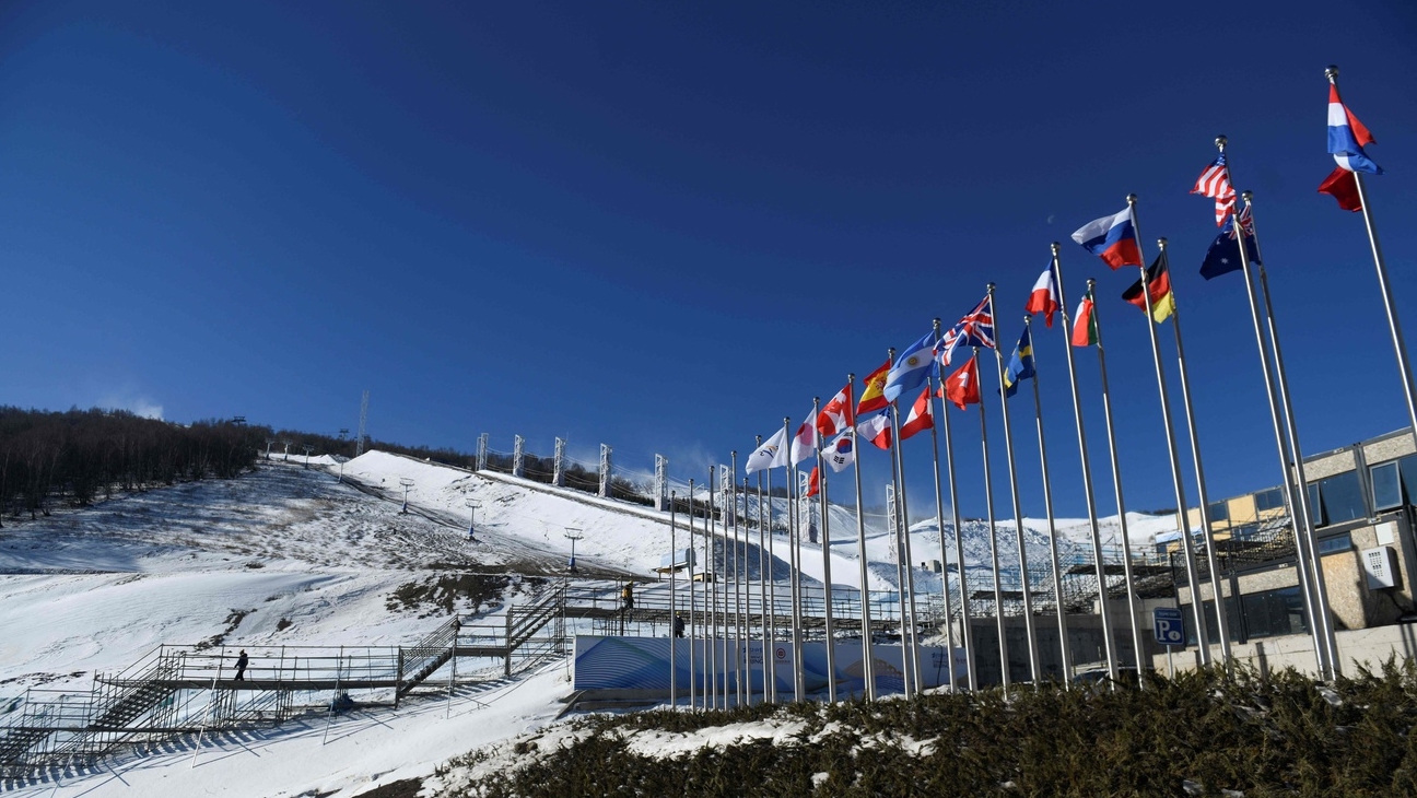 Le district de Chongli s'apprête à recevoir les jeux olympiques d'hiver 2022 (© KEYSTONE/AFP/WANG ZHAO)