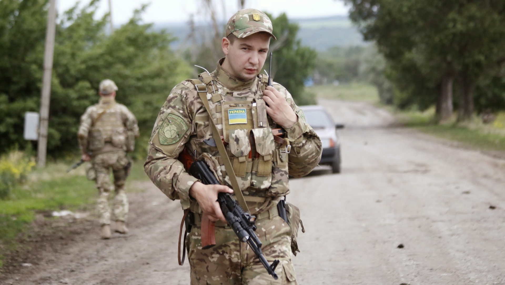 Soldat ukrainien à la frontière du Donbass | wikimedia commons CC-BY-SA-3.0