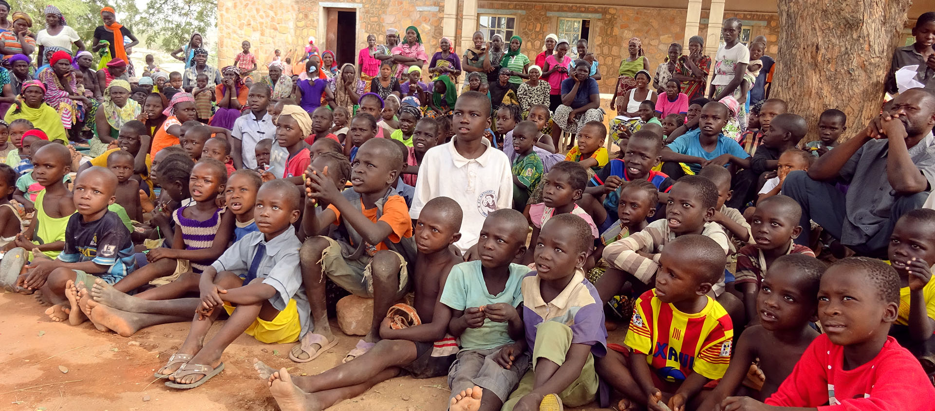 Au Nigeria, des personnes déplacées à Yola, dans l'État d'Adamawa, qui ont fui la violence de Boko Haram dans le nord-est du Nigeria | © Portes Ouvertes 