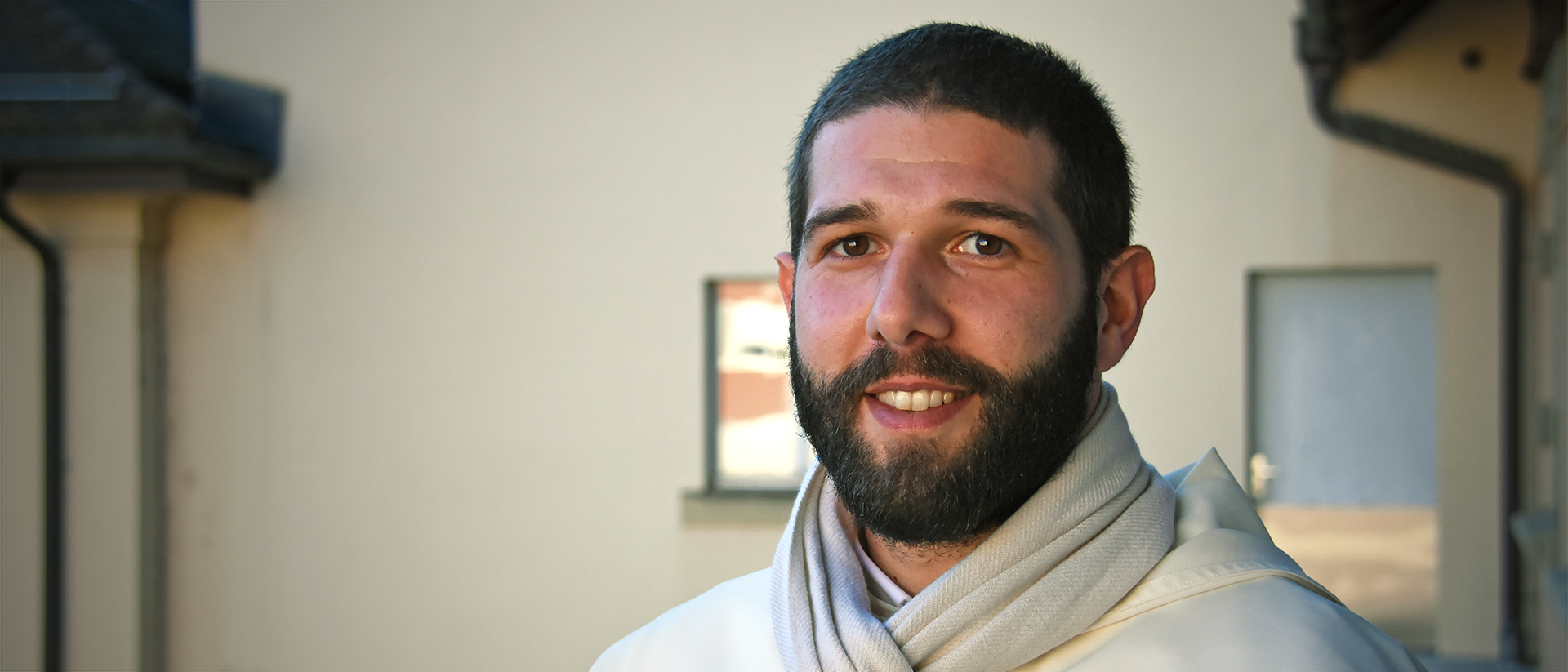 Frère Alexandre Frezzato, adjoint de Mme Céline Ruffieux, représentante de l'évêque à Fribourg | © Grégory Roth 