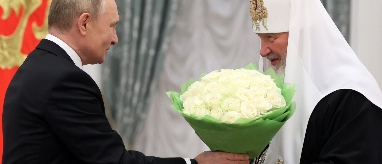 Le président Poutine s’est petit à petit acquis le soutien total du Patriarcat de Moscou | © EPA/MIKHAIL METZEL / KREMLIN / POOL MANDATORY CREDIT/Keystone