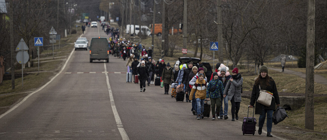 Dix millions de personnes ont fui leur foyer depuis le début de  l'invasion russe, selon l'ONU | © AP Photo/Marc Sanye/Keystone