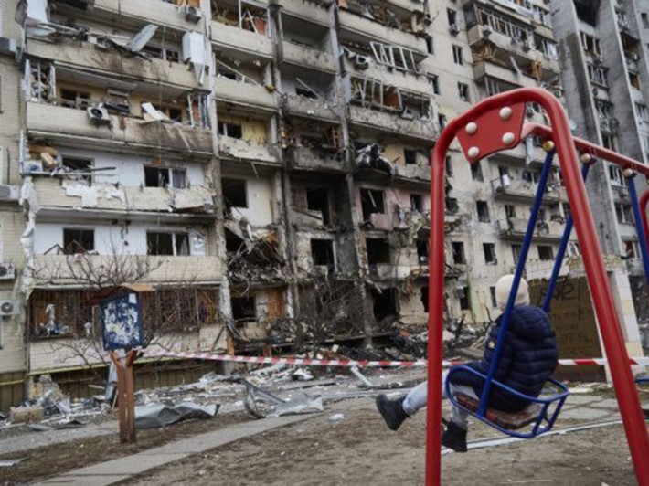 Des villes ukrainiennes dévastées par les bombardements russes| © UGCC